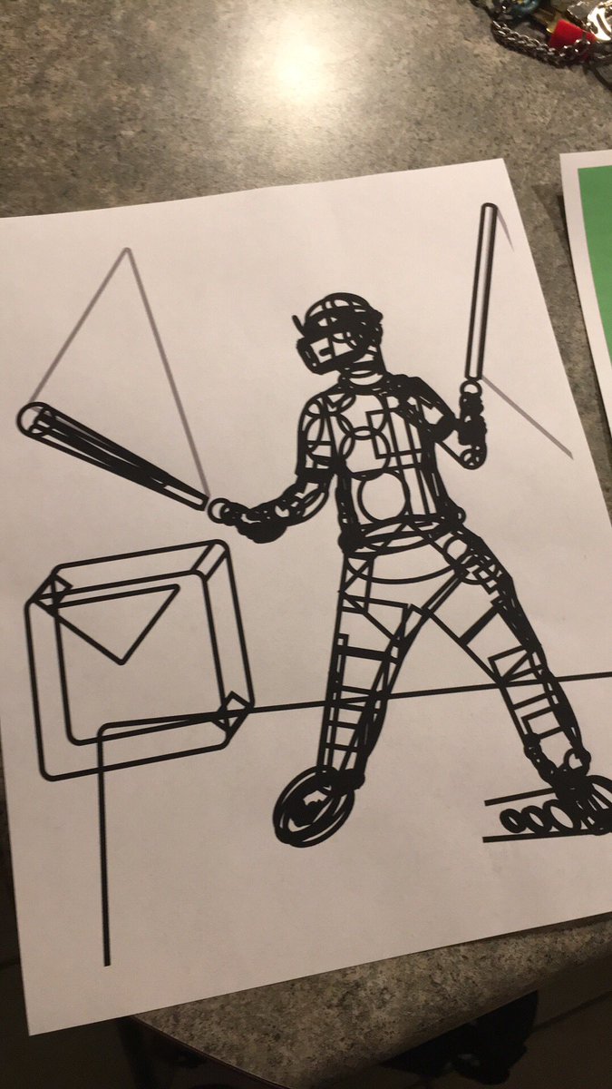 Legend So I Needed To Make An Art Project That Resembled A Focal Point And For The Longest Time I Was At A Loss Until I Thought About Beatsaber Legend So I Needed To Make An Art Project That Resembled A Focal Point And For The Longest Time I Was At A Loss Until I Thought About Beatsaber