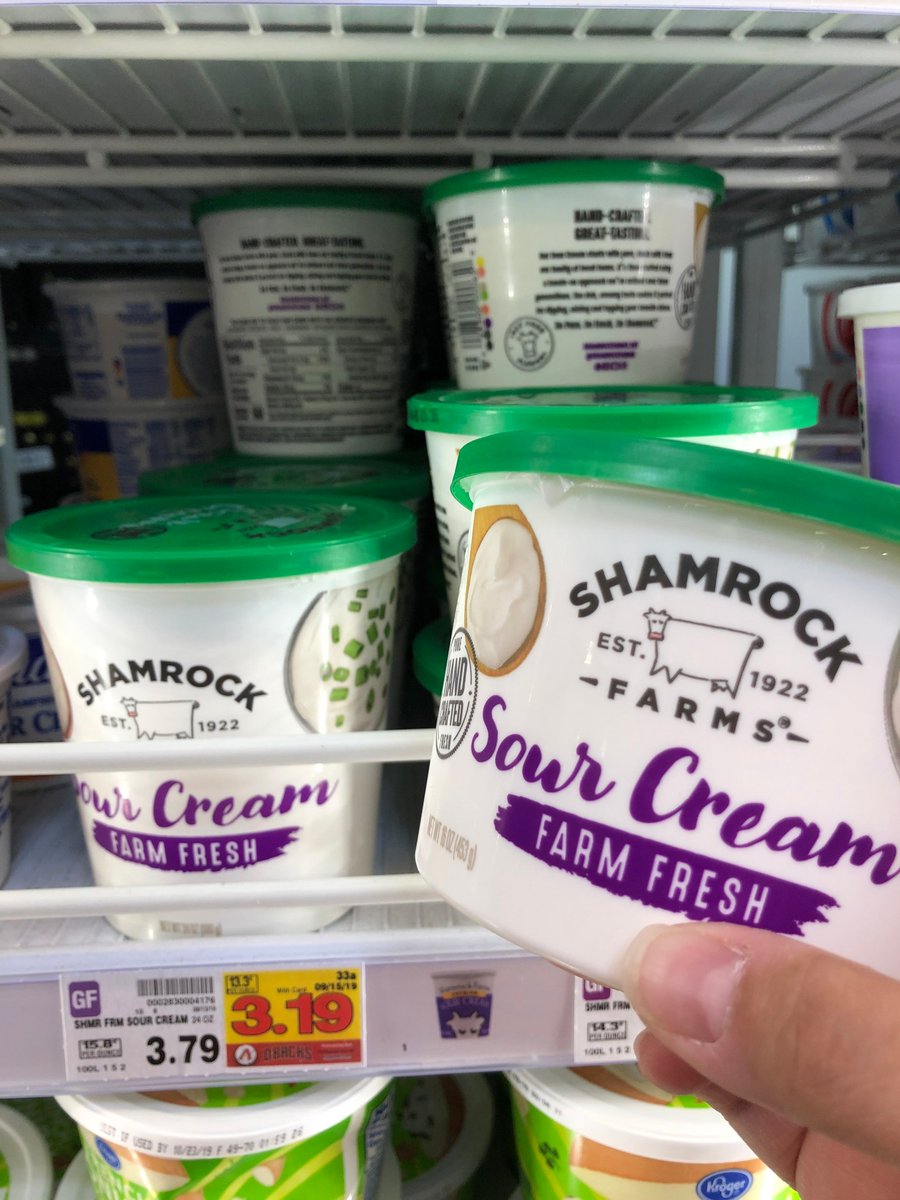 MyHomeBasedLife's tweet image. Shamrock Farms has upgraded its packaging. Their sour cream has gotten a facelift but it is still creamy and delicious as always!  
#SocialSpotters #ShamrockFarms #ad #healthyoptions