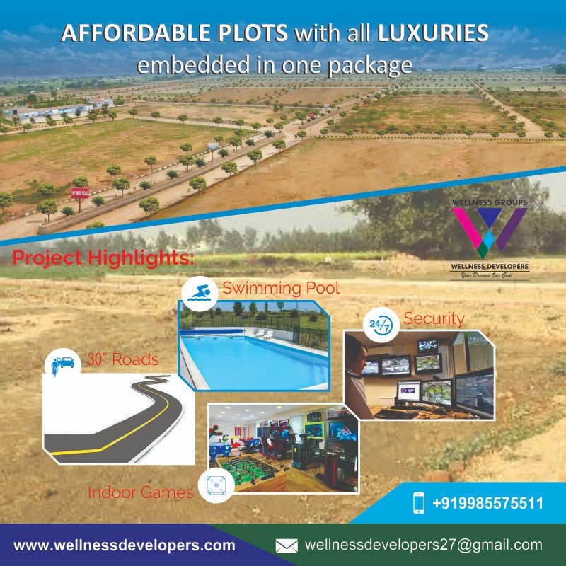 wellnessdevelo1's tweet photo. Wellness Developers offer Affordable Plots with all Luxuries embedded in one package.
For more Info visit: https://t.co/HSTkcZ9aQy
@wellnessdevelo1
Reach us at: 9985575511
#gatedcommunity #realestate #plots #house #construction #property #sale #wellnessdevelopers https://t.co/G0u0StrzHQ