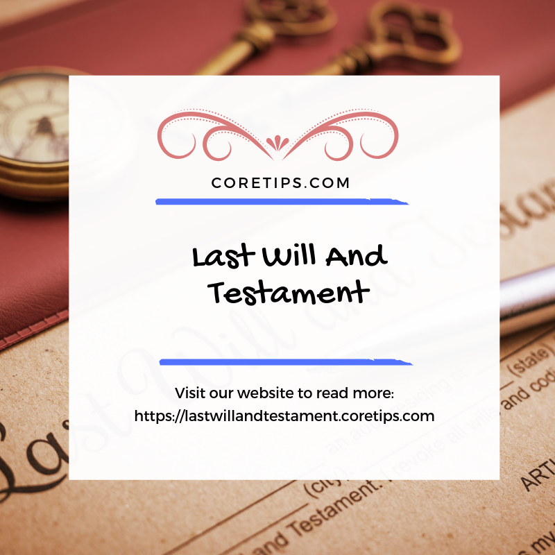 coretips_com's tweet image. Last Will And Testament

Visit our website to read more info on last will and testament:
lastwillandtestament.coretips.com/last-will-and-…

#coretips #lastwillandtestament #lastwilltestament