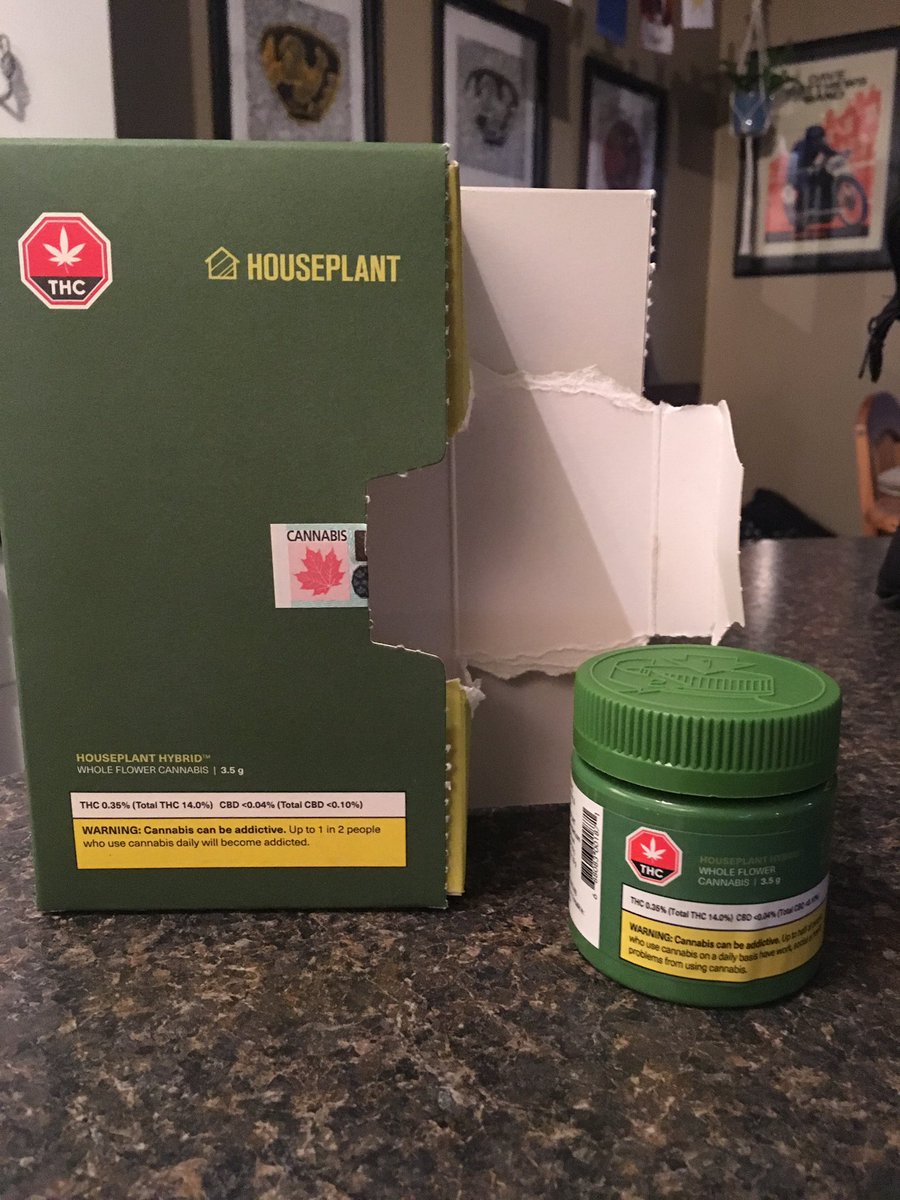 adrienneerv's tweet photo. @Sethrogen love the product but what's with the excessive packaging? #houseplantcannabis https://t.co/rYt8RdzgbE