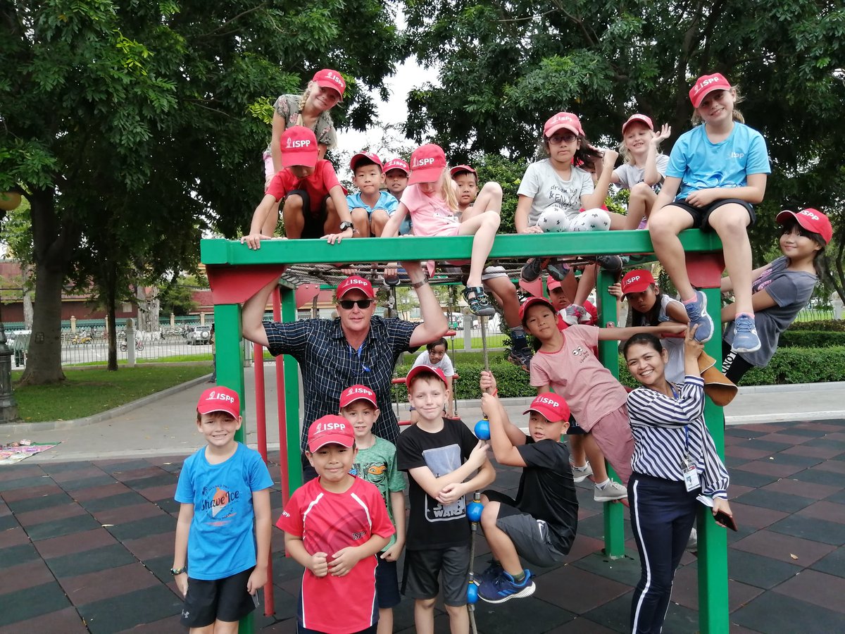 simontempletonz's tweet image. First field trip for G3 to playground to explore forces in action - HTWW. Great watching the students explore the playground. @ISPPCambodia @ErikaMVictor @msanitasclass #allfun&amp;amp;gamesuntilsomeonebreakstheswing