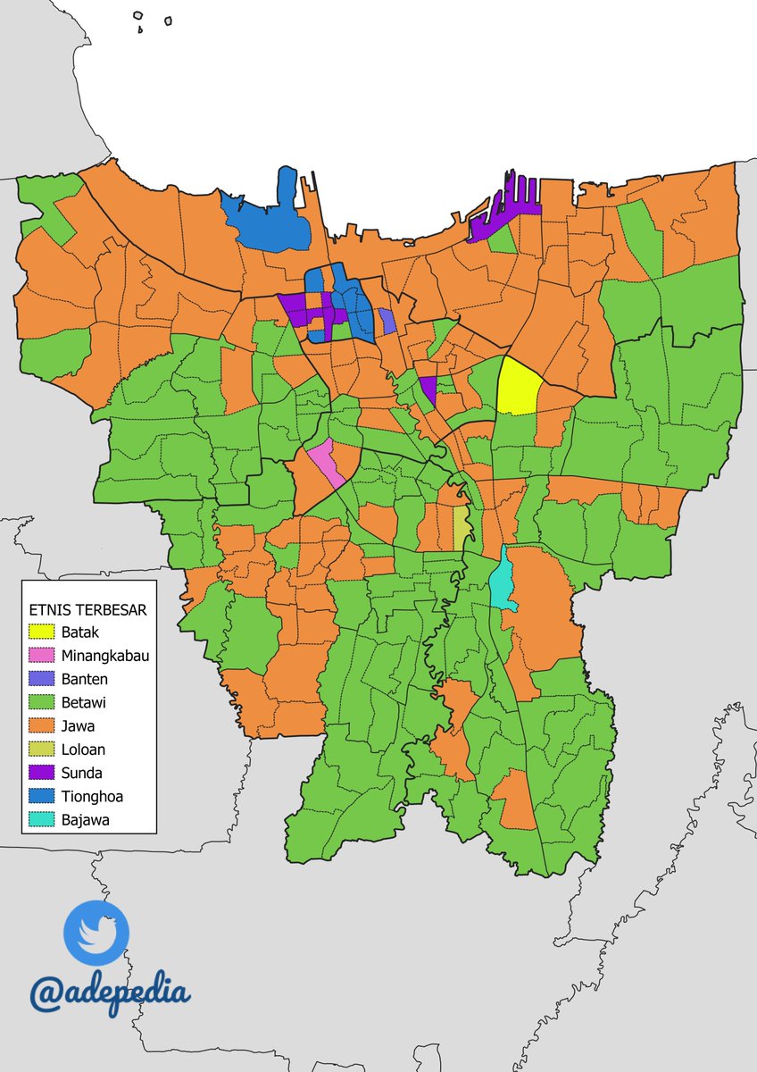 Thread by adepedia Peta  kelurahan  di DKI Jakarta  