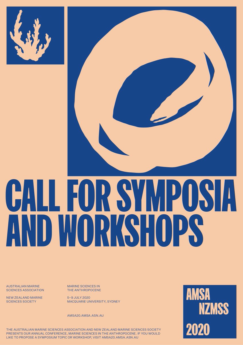 Time is quickly slipping away to submit your Symposia Proposal for the #AMSA2020 AMSA/NZMSS 2020 Conference. With only 2 weeks until the deadline, now is the time to register through the online portal and start the submission process. Online portal link down in here! ⬇️