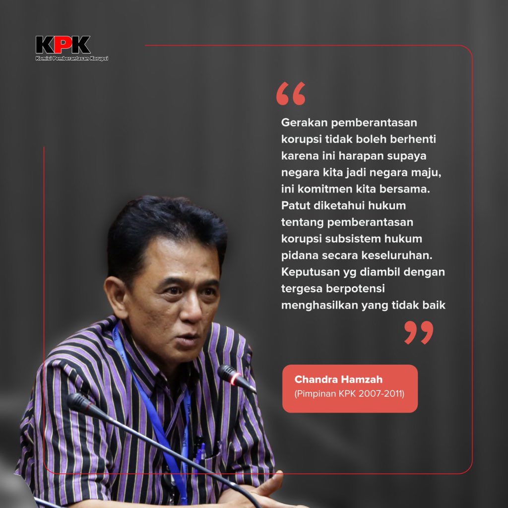 KPK_RI's tweet photo. #terusbergerak https://t.co/o30XbMITPz