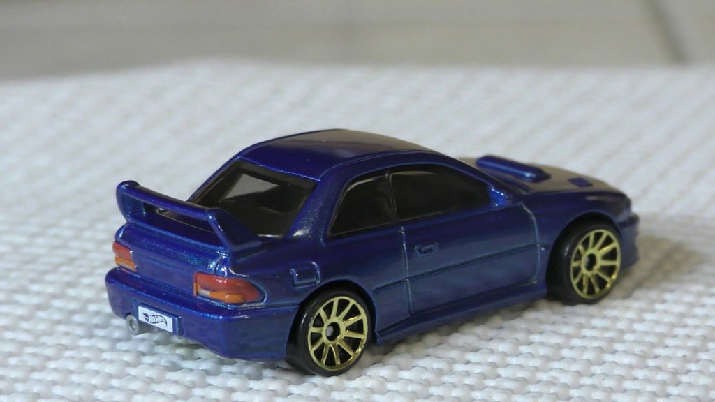 hot wheels impreza 22b