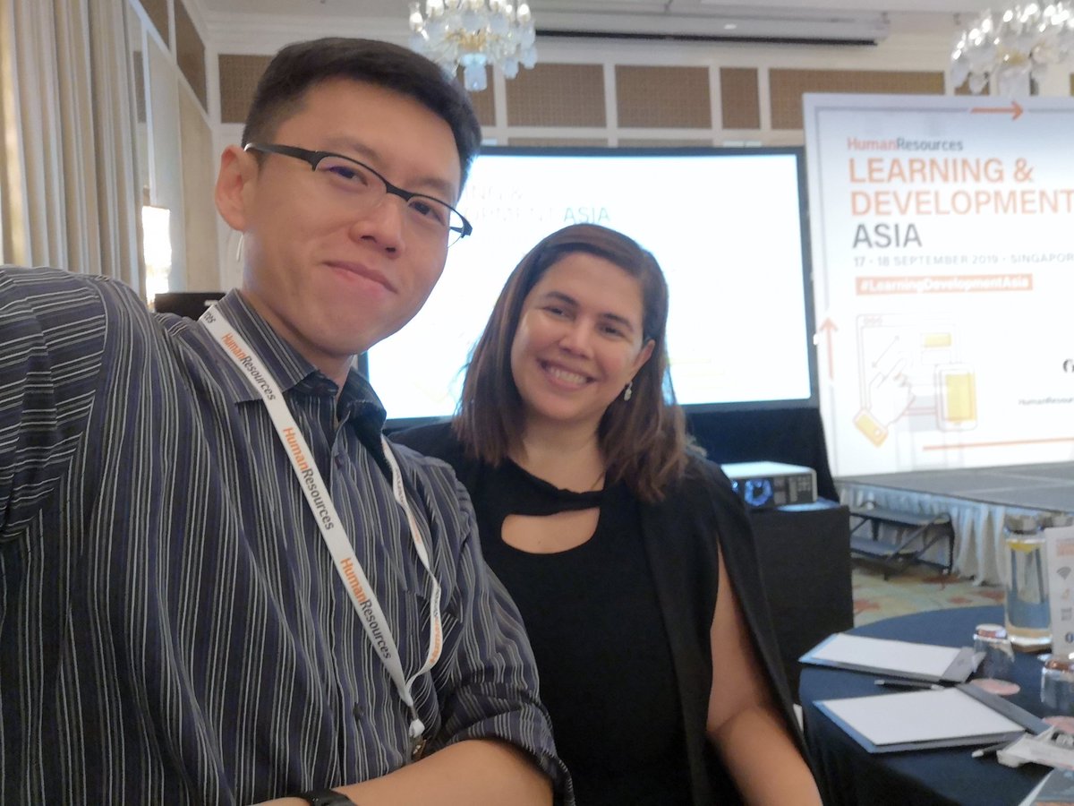 chiabinghowe's tweet photo. Ms Tricia Duran shared insights at breakneck speed. Some nuggets:
- Purpose driven people perform at highest level.
- Embrace new ways of learning. Stay relevant. #iLearnEveryday
- Even senior leaders need coaching support
#learningdevelopmentasia https://t.co/TorgHEgmUt