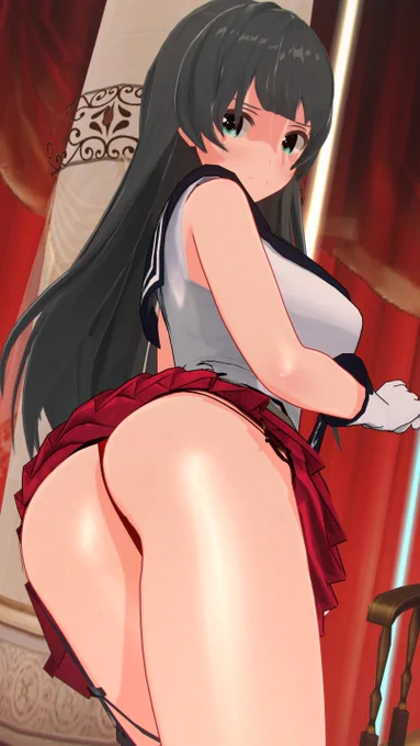 お尻ですお納めください 