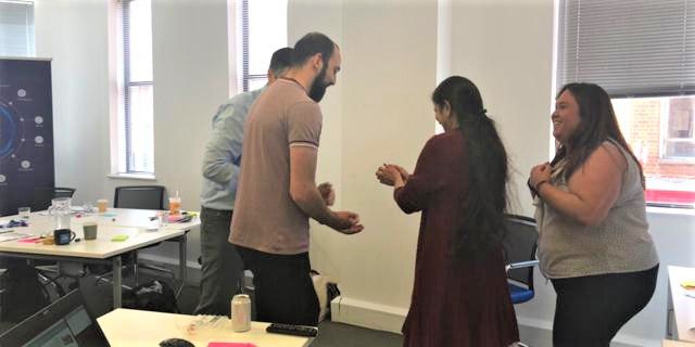 PlanitTesting's tweet photo. Here’s @rachelwhitneyuk (centre) from the Reading office with her recent #SAFeforTeams class! They look ready to use #SAFe to deliver value and support teams!
For more information about the #scaledagile course, go to: https://t.co/Bk2Kp3je9h https://t.co/FlGiwc8YnY