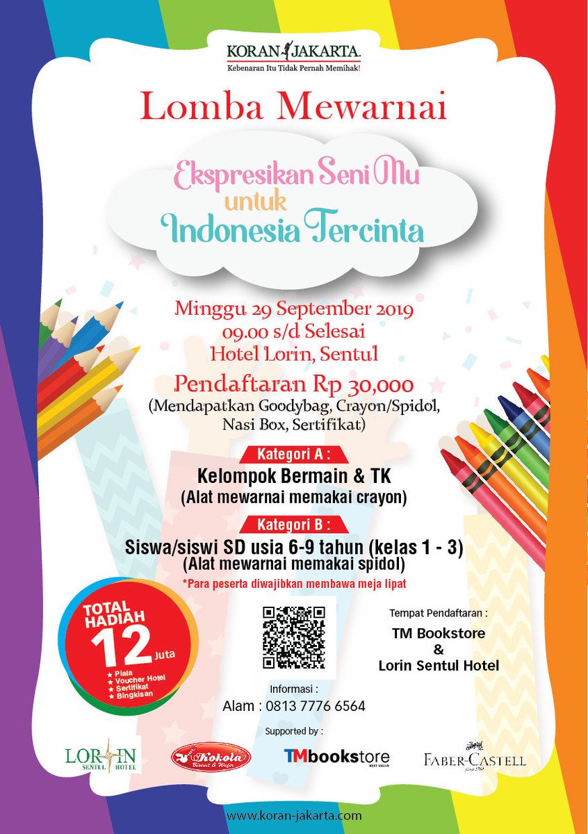 Mewarnai dan Menggambar: Gambar Lomba Mewarnai Faber