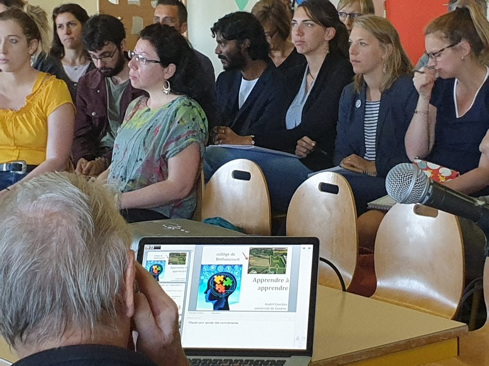 Suite au 28 mai 2019 avec François Muller, journée de développement professionnel "Apprendre à apprendre"  choisie par les enseignants, conduite par <a href="/AndrGiordan/">Giordan André</a>  et ouverte par Monsieur le Recteur <a href="/ChanetJF/">Chanet Jean-François</a> 
<a href="/acbesancon/">Académie de Besançon</a> <a href="/CardieBesancon/">CARDIE_Besançon</a> <a href="/ecoledufutur/">Jérôme Saltet</a> <a href="/diversifier/">François Muller</a>