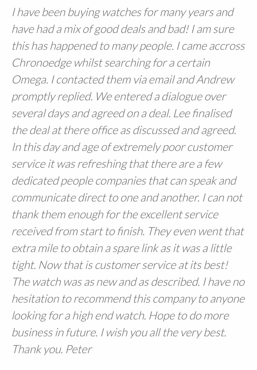 Thanks Peter, great Trustpilot reviews mean the world to us ❤️