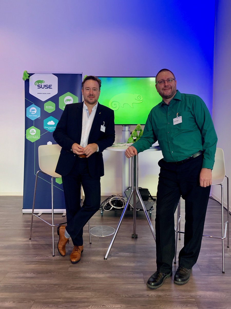 SUSE_DACH's tweet photo. #SUSE ist heute auch auf dem @Bitkom #OpenSource Forum in #Erfurt vertreten. Gerade gibt es einen Einblick in den ersten deutschen Open Source Monitor. Die Ergebnisse können Sie gleich in der Pause mit den Kollegen diskutieren!
#bfoss19 https://t.co/yZ1qF8OzUG