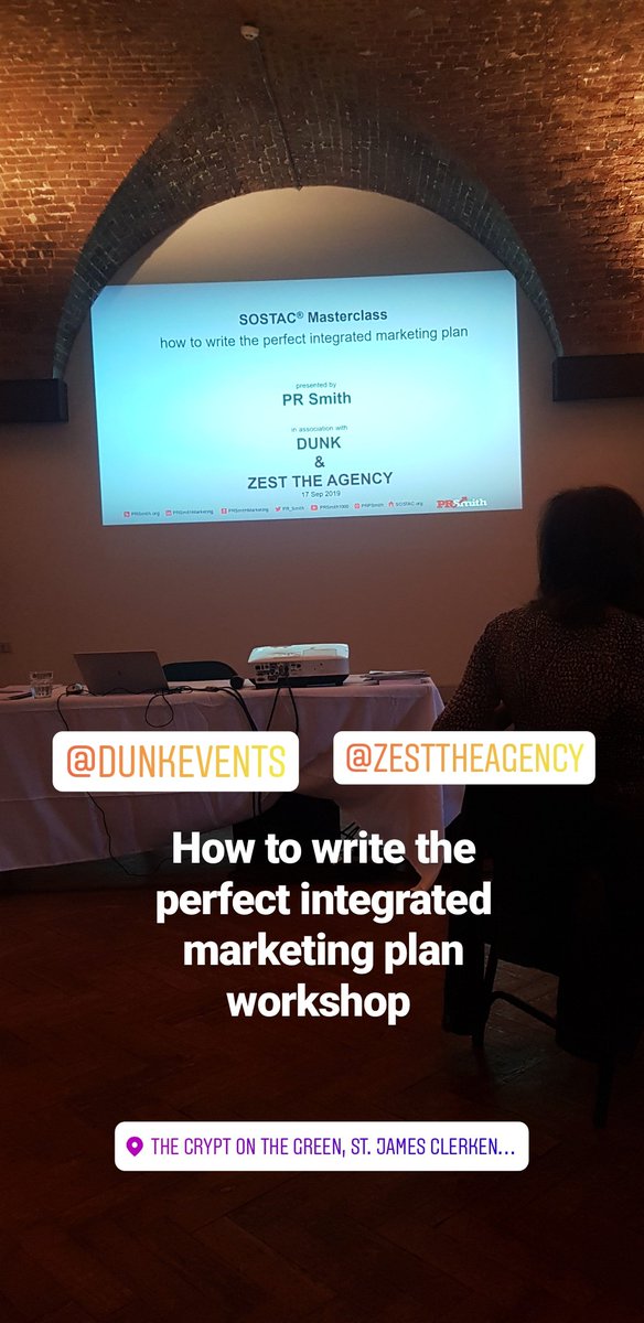 OSedanoMartinez's tweet photo. Learning more on how to write the perfect integrated marketing plan at a @Dunkevents and @ZestTheAgency's workshop https://t.co/zsIVb7MTfM