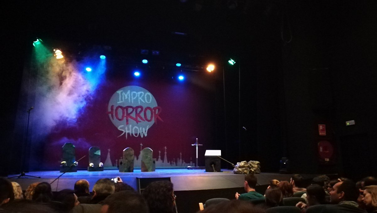 tribuplan's tweet photo. RT @improshowbcn " El primer fin de semana de octubre vuelve nuestro espectáculo más terroríficamente divertido... ¿estáis preparadxs? 😈💀
🎟 https://t.co/T5F4le3JOy
#improhorrorshow #Barcelona #teatro #regalateatro #teatreneu https://t.co/jR6uHPmeTV #tribuplan