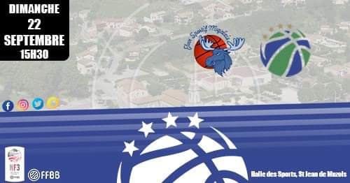 Rendez-vous dimanche pour la 2ème Journée du Championnat NF3
Les filles se déplacent pour affronter l'Élan Sportif Muzolais 🏀💥