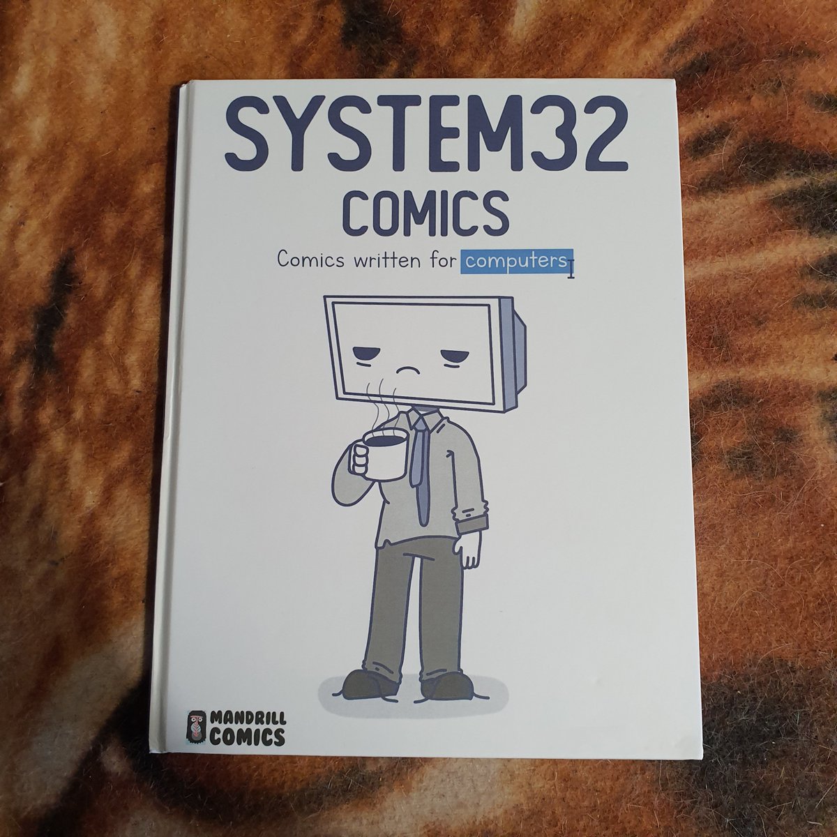 WayneGio's tweet photo. A huuuuuuuge thank you to @System32Comics and @MandrillComics for sending me a copy of this book ❤️ https://t.co/1EGMzd2B8F