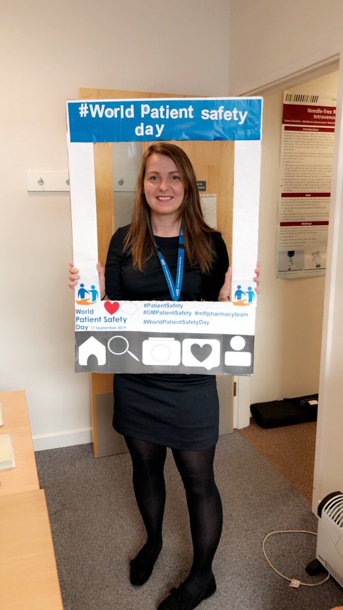 Day 2 of #trustpatientsafetyweek but it’s officially #worldpatientsafetyday2019 I will be snapping our team <a href="/MFT_Pharmacy/">MFT_Pharmacy</a> today as we show our support and passion for patient safety! 😃#patientsafety #patientsafetyfirst #patientsafetyawarenessweek #iwashopingtostaybehindthecamera