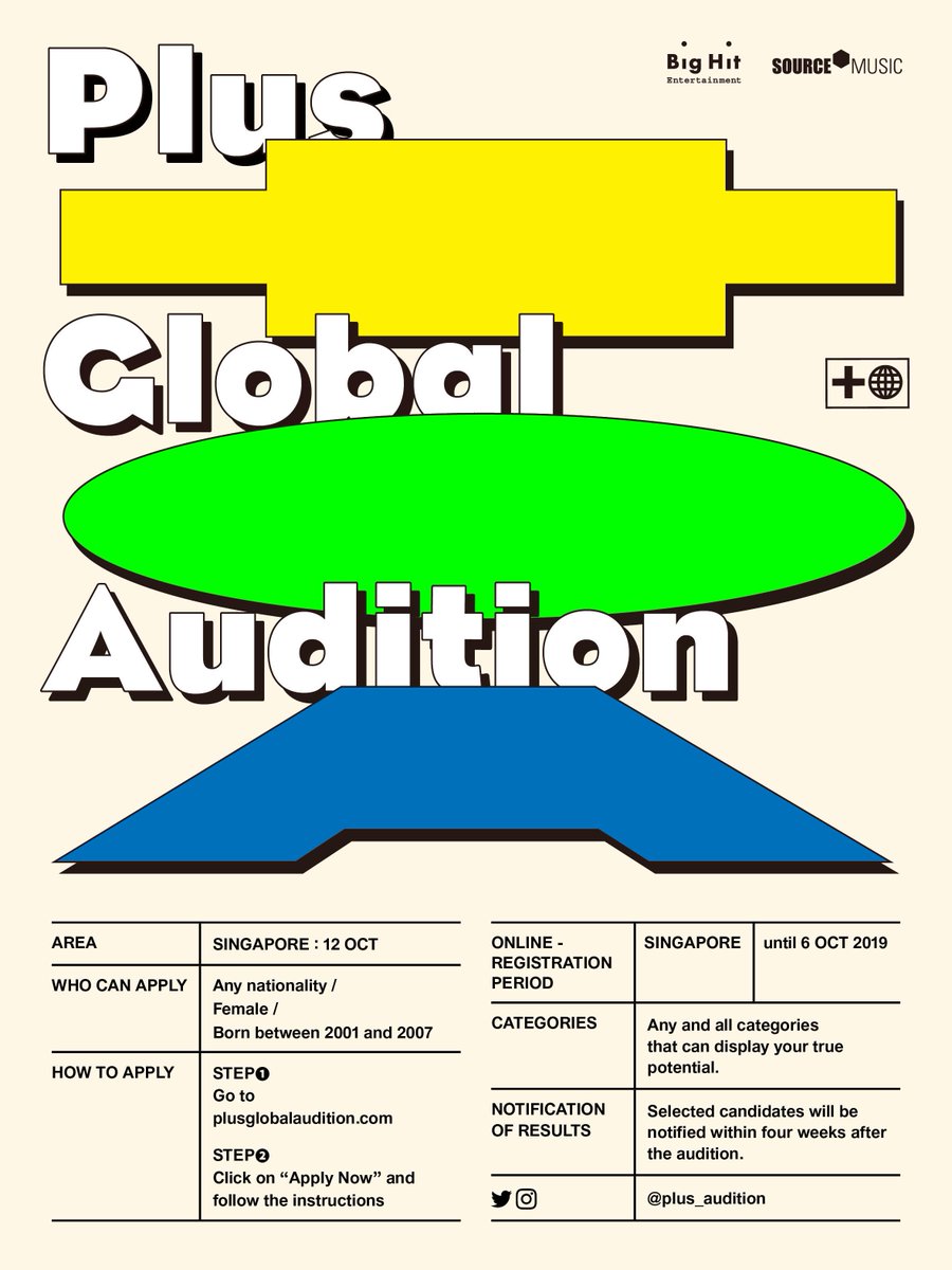 PLUS GLOBAL AUDITION tweet media