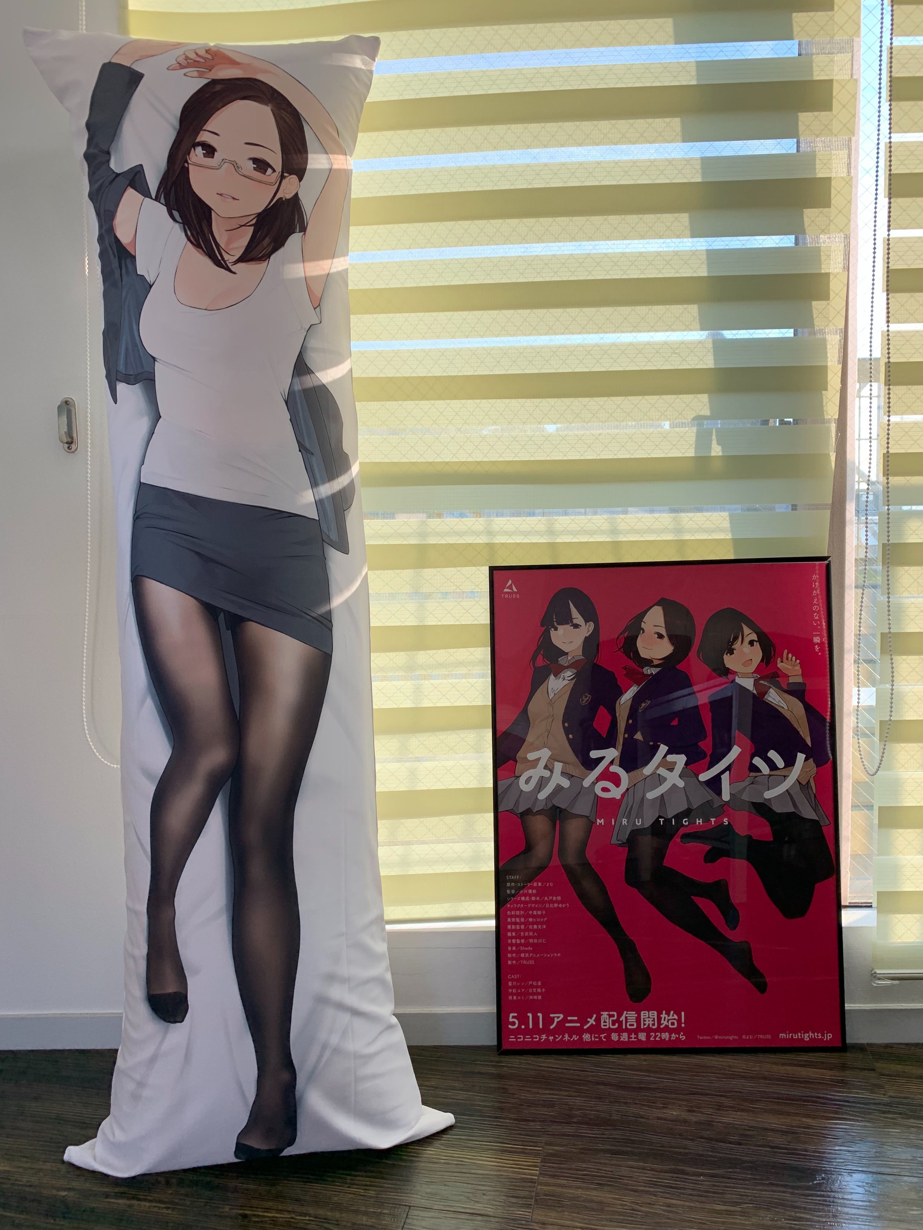 みるタイツ よむタイツ B5アクリルボード よむ先生 Φ$（よむさん
