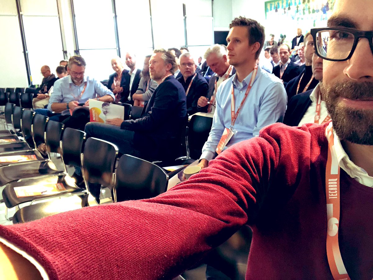 One of Finland’s leading angels <a href="/arikorhonen/">Ari Korhonen</a> gave an advice I still follow: ”Always sit in the front row (and meet the speakers)”. Still surprisingly challenging in the #Nordic culture, now at <a href="/TechBBQ/">TechBBQ</a> #InvestorDay 😅 Let’s change this! #FrontANordic👌 #TechBBQ #NordicMade
