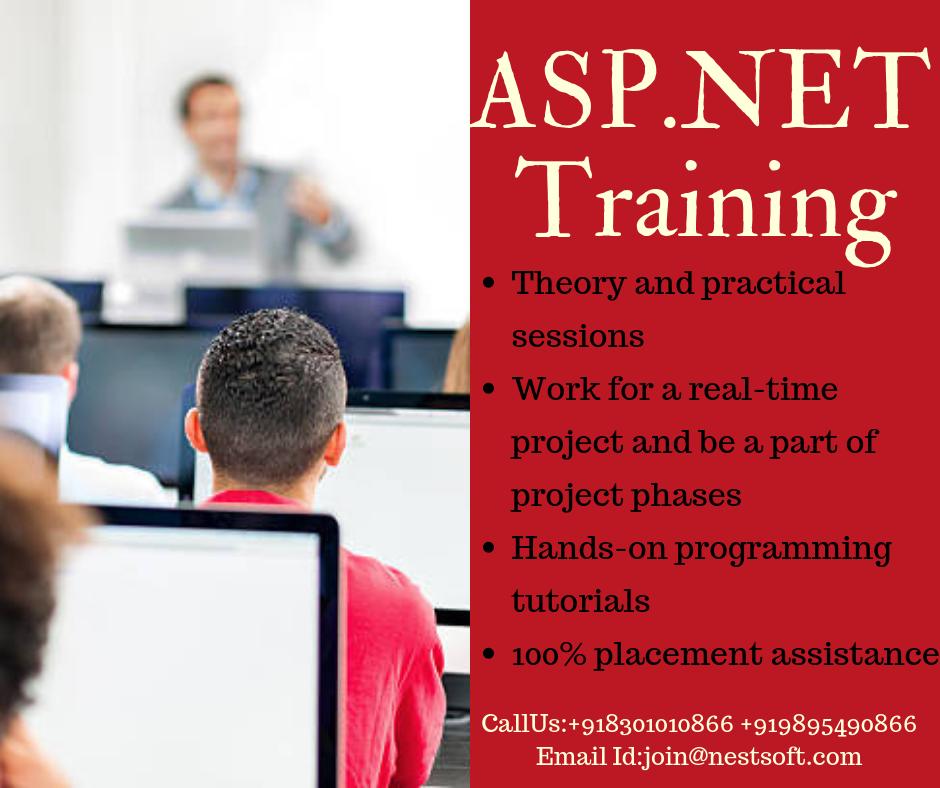 Nestsofttech's tweet image. Asp.net Certification Course...
Visit : nestsoft.com
Contact : +91 8301010866 / +91 9895490866
Contact Mail : join@nestsoft.com
#aspdotnettraining #mvctraining #dotnettraining