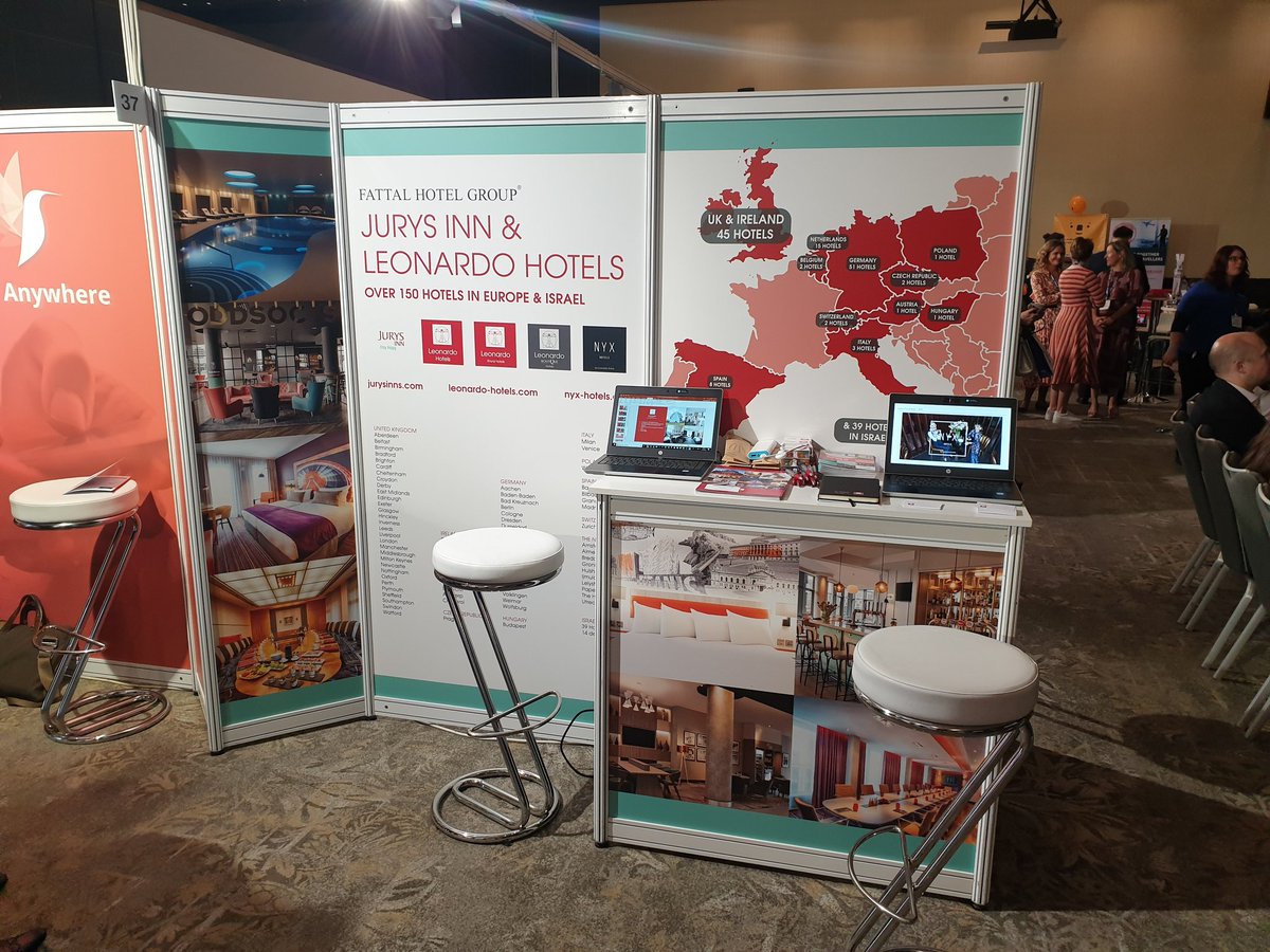LeoHotelsNathan's tweet photo. Ready for #TBTC19 in #London 🥂 Come see @JurysInnsHotels and @Leonardo_Hotels at Stand 37. We look forward to meeting you 🤩 @thebiztravmag @GlennBannerman https://t.co/TkqqNyRW38