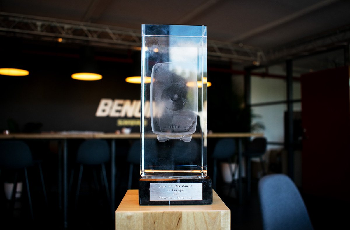 Thanks for awarding us with Best AV distributor in Europe for 2018 <a href="/Genelec/">genelec</a>! It's an honor to represent such a great brand and line of products. Thanks for the great partnership.