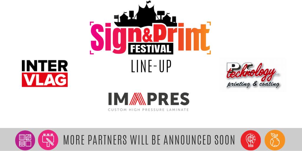 Welkom <a href="/intervlag/">Intervlag.nl</a>, Imapres en PC Technology. Interesse in deelname? Boek je stand voor eind oktober en profiteer van het early bird tarief. Meer informatie: bit.ly/2lZ4jA9.

#signprintfestival #signprintfestival2020 #signing #grafimedia #partners #visuelecommunicatie