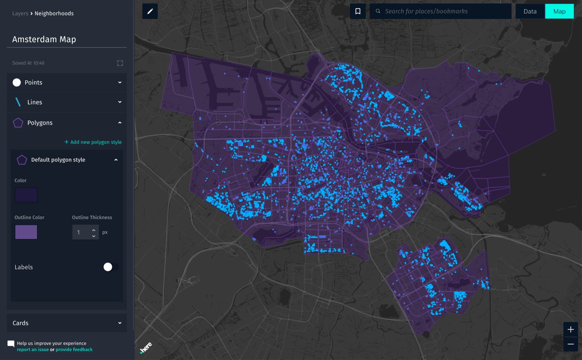 AgorizeAmericas's tweet photo. 🚩The #Heremapathon gives you the chance to play with @heredev XYZ studio. Should you be an experienced user or just starting with maps, you're sure to find the tool intuitive and useful to visualize the data of your choice. 🗺️ Register here https://t.co/jbsIBim5sG #BuiltWithHere https://t.co/EUTClAuQZt