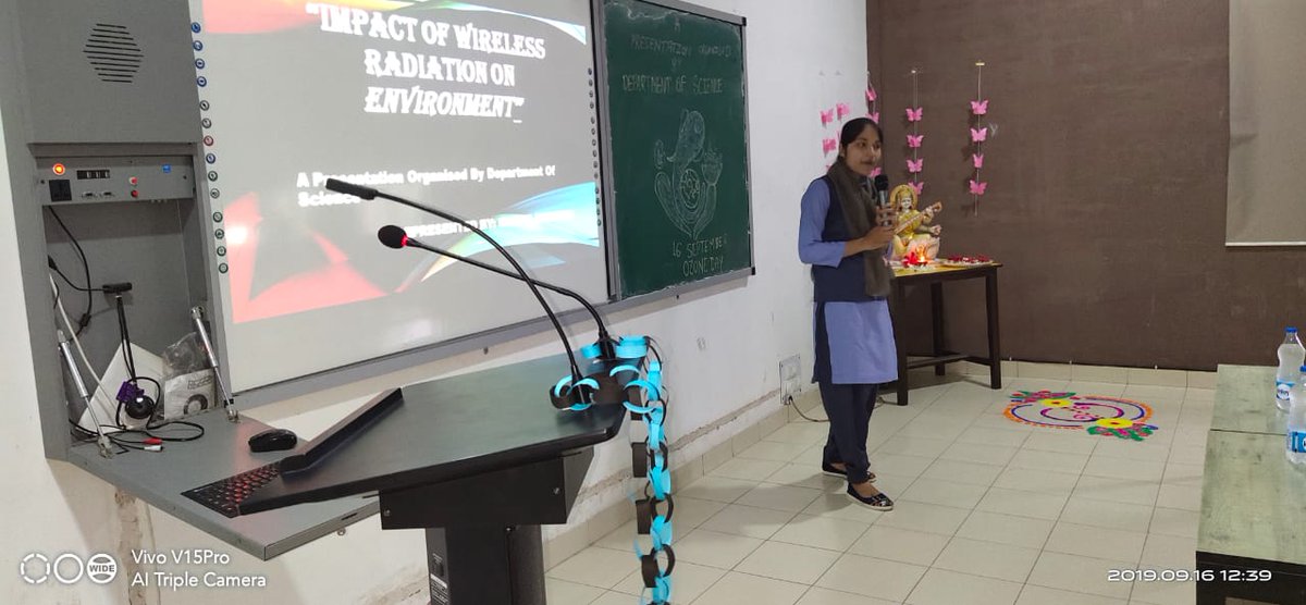 ramainstitute's tweet photo. PRESENTATION IN SCIENCE DEPARTMENT ON THE TOPIC "IMPACT OF WIRELESS RADIATION ON ENVIRONMENT " https://t.co/EF2xO5PUrP