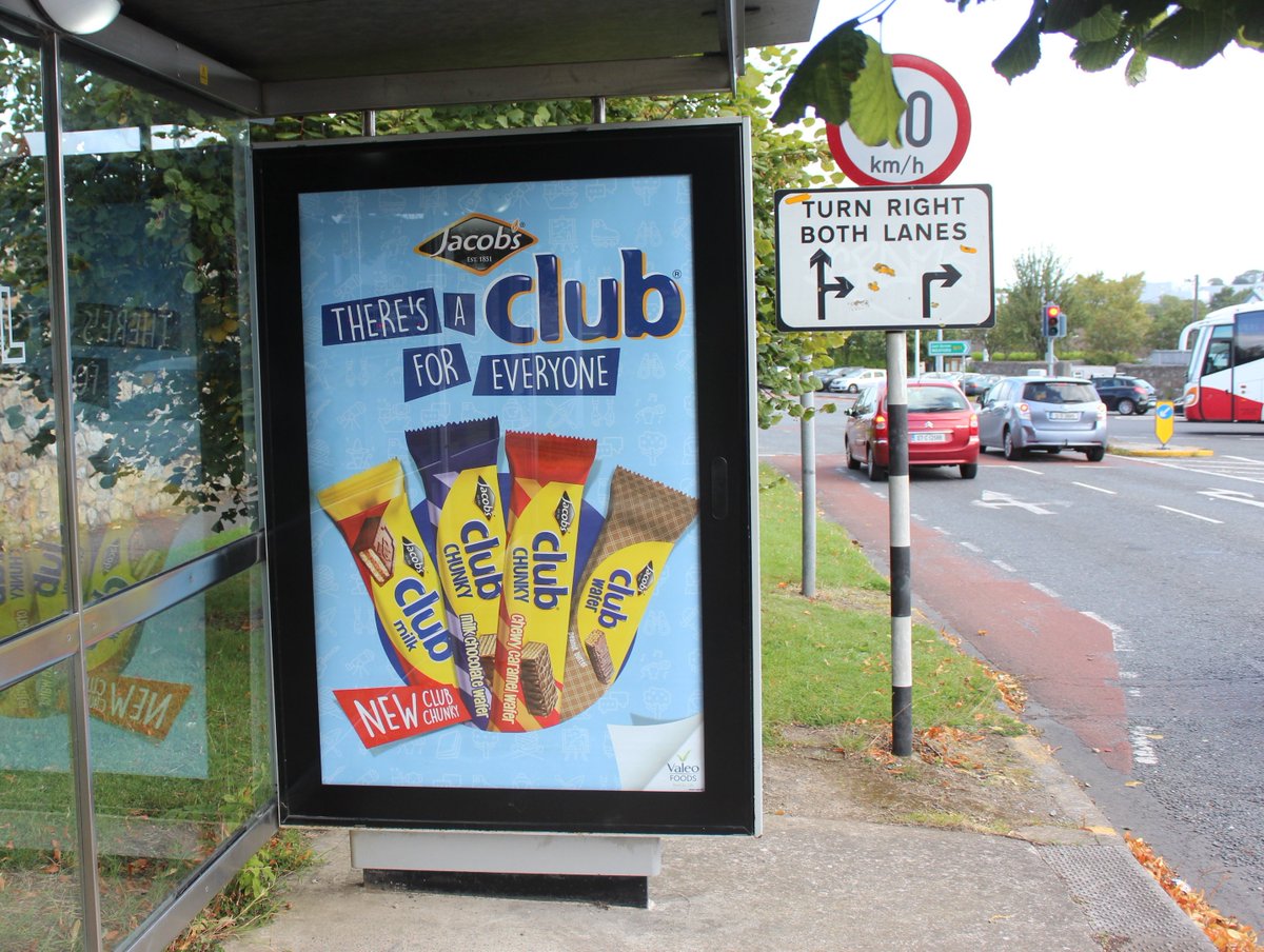 PMLGroup's tweet photo. Valeo Foods rolls out Jacob’s Club Chunky campaign on OOH https://t.co/Q1HalmM5Gv (combination of Classic & Digital / Roadside & POP) #clubforeveryone https://t.co/jIHglxB7Uc
