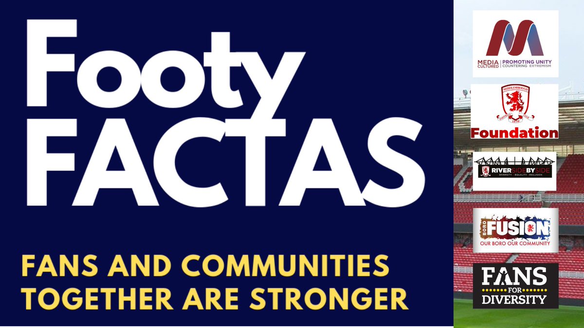 MediaCulturedUK's tweet photo. Our #FootyFACTAS day is here!
Time to unite fans and communities against hate!
Football is more that just a beautiful game!
Say no to #racim #extremism #hate
Remember we are #AlwaysOneAll https://t.co/MJeQ9aX3Rn