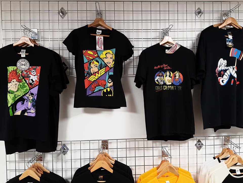 forthegeekend's tweet image. Come in and check out our strong female protagonists shirts! 
Inspire and represent with your favourite heroes plastered on your T-shirt! #comicbooks #teesside #stocktonontees #bigupstockton #dccomics #WonderWoman