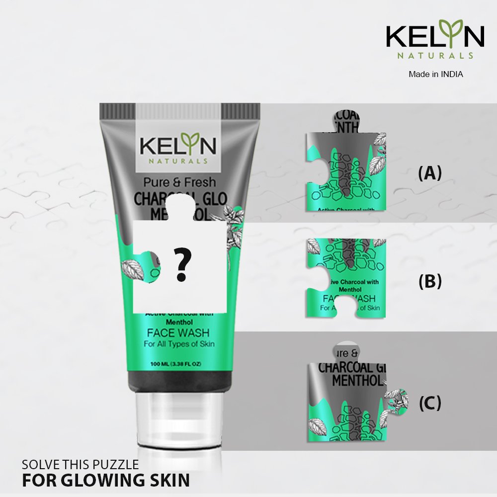 kelyn charcoal face wash