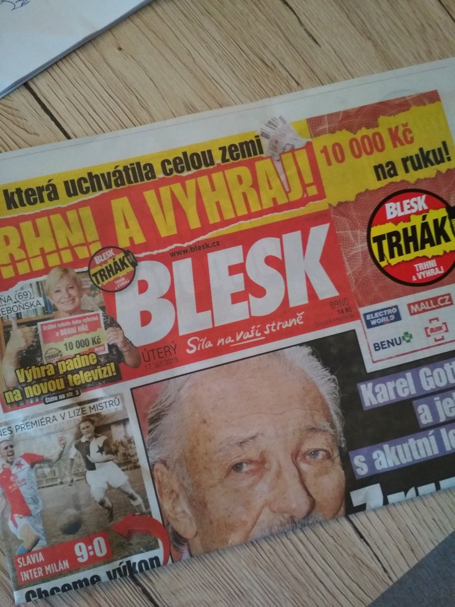 Když vám místo <a href="/enkocz/">Deník N</a> už podruhé přijdou do schránky kvalitní noviny... #zasenic