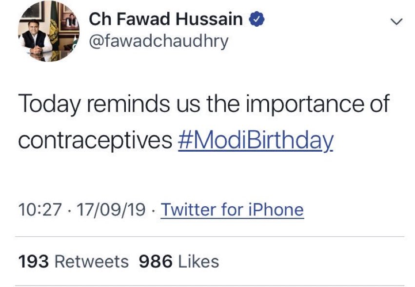 ShefVaidya's tweet photo. I wish I could say the same thing about you, but your parents probably used a #MadeInPak condom that day, and the result is for all to see!! https://t.co/OyAzSwMdqf