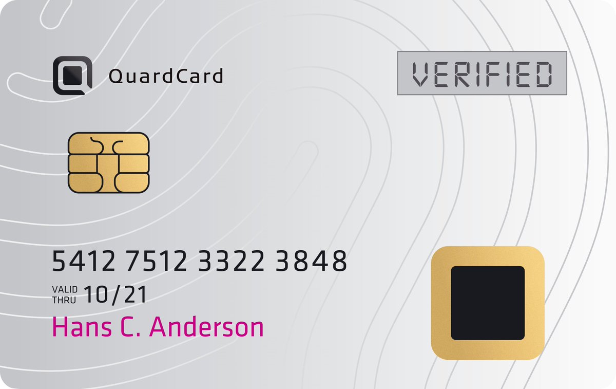 FrankSandel's tweet photo. CardLab presentation of the biometric card project QuardCard
Meet CardLab today and tomorrow on EAB-RPC in Darmstadt to hear more on development of biometric Smart Card solutions within the QuardCard project. https://t.co/uANz7c1a38