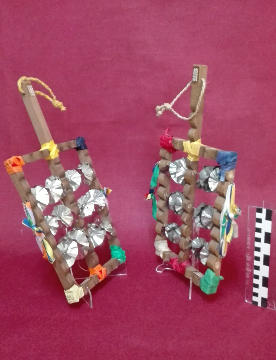 PepeMolt's tweet photo. #Sonajas.

#Idiófono sacudido o agitado. #España.

#Shaken #idiophone. #Spain.

Constructor/Maker: #PepeMoltó.

#Instrumentodemúsica
#Musicalinstrument
#Patrimonio
#Heritage
#Patrimoine https://t.co/vAFkjqBY70