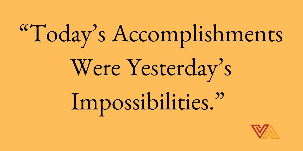 teamvasudev's tweet photo. “Today’s Accomplishments Were Yesterday’s Impossibilities.” – Robert H. Schuller #TuesdayMotivation #TuesdayMorning #TuesdayThought https://t.co/NxiyluNo1e