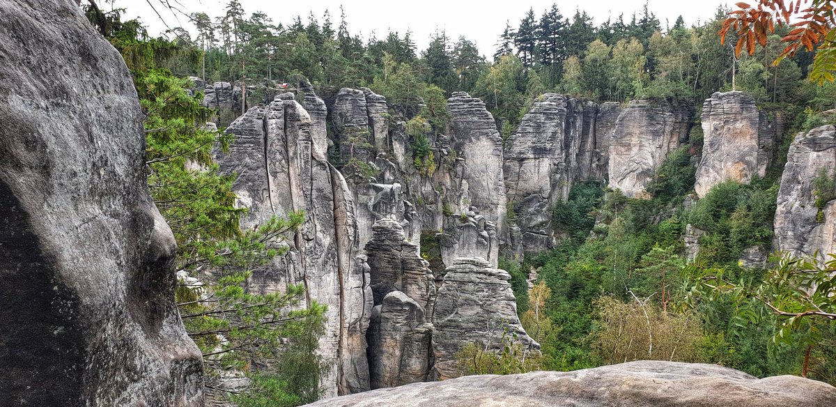 After castles galore, it's time for nature. The land of Bohemian Paradise in the north east of Czechia. Oh my. #exploreczechia #czechiaparadise #Czechia #czeskyraj