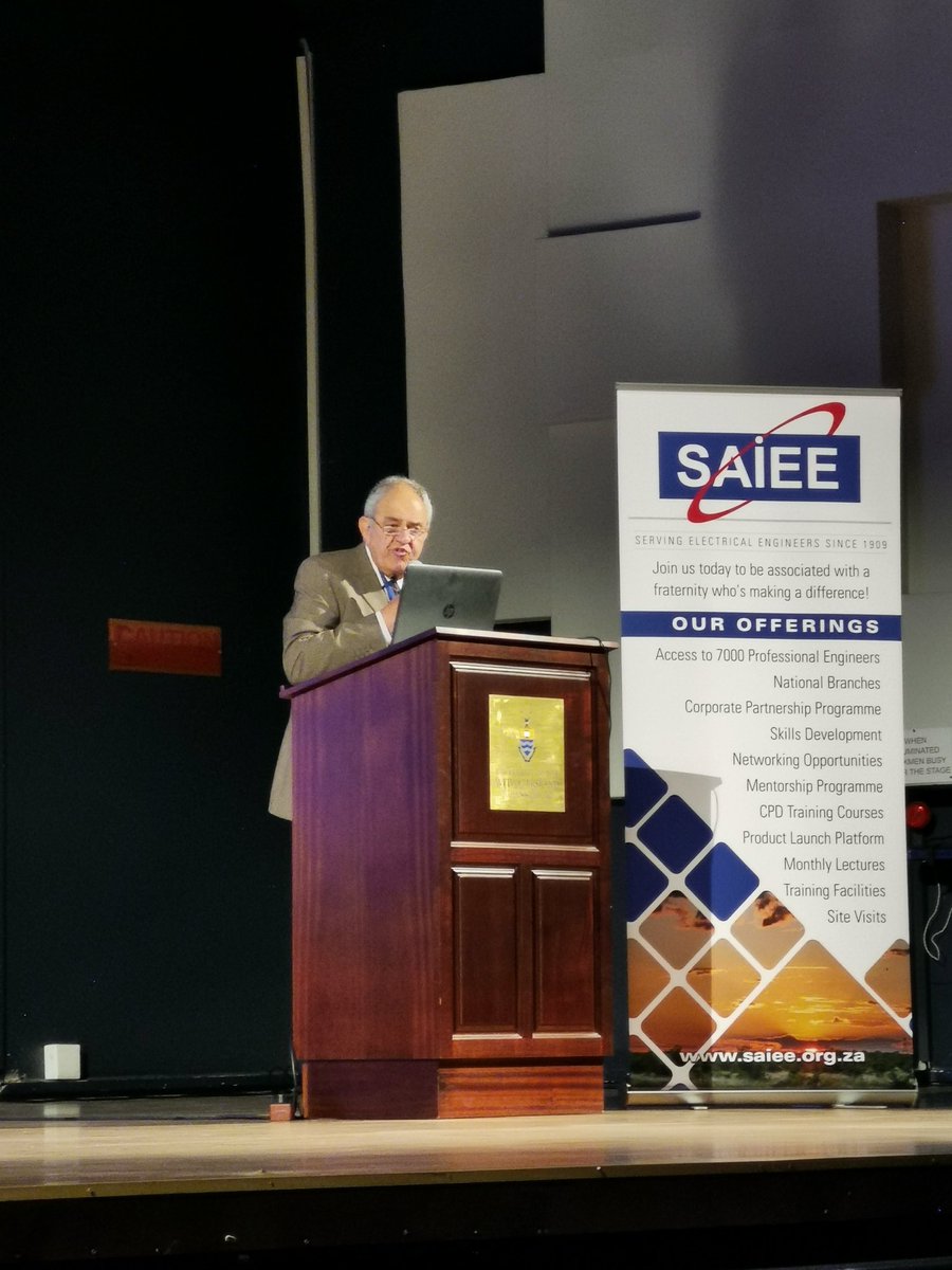 SAIEE_CGC's tweet photo. #BPLecture 2019
#Connectivity The 68th Bernard Price Memorial Lecture presented by Prof @BobMetcalfe, the inventor of #Ethernet
#SAIEE2019 #DigitalTransformation #PacketNetworks #Internet https://t.co/9whP0KgwEO