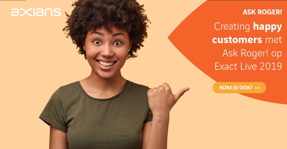 Door de processen van lead tot factuur te #optimaliseren met #ExactSynergy, kunnen wij ons richten op wat er écht toe doet: de best mogelijke klantcontact ervaring bieden. We vertellen je er meer over tijdens #ExactLive op 2 oktober. Schrijf je snel in via buff.ly/30V1hN9