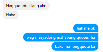 saturatedfatss's tweet photo. Minsan, nakaka-longquote talaga ang mga quotes na yan. #quotes #goodjokes #wittyjokes https://t.co/7Mp0CobWNw