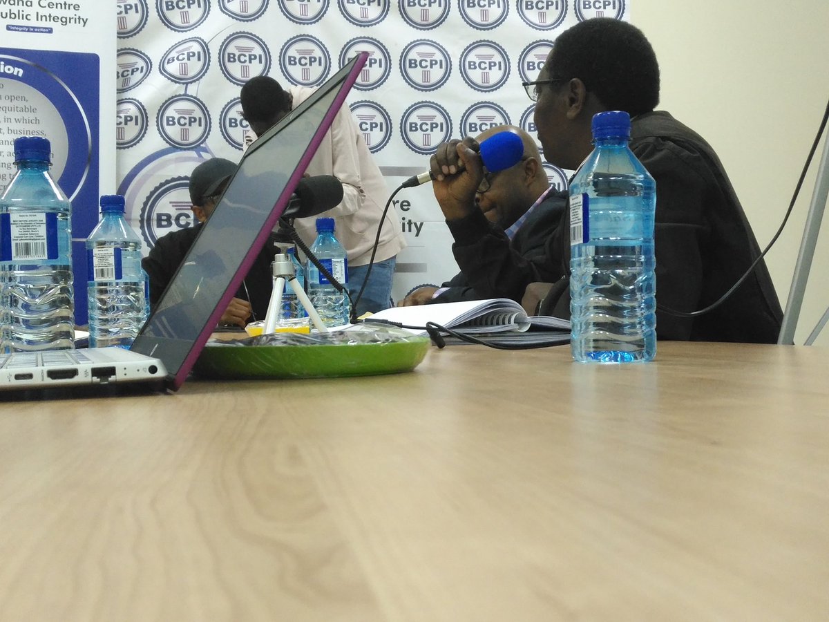 BW_Integrity's tweet photo. #IntegrityWeek2019 #BoardroomConversation "All that you need to fight #CORRUPTION is #PoliticalWill-->(you're prepared to stand up and defend the rule of law)" Mr Tymon Katlholo https://t.co/HlntZK3mA4
