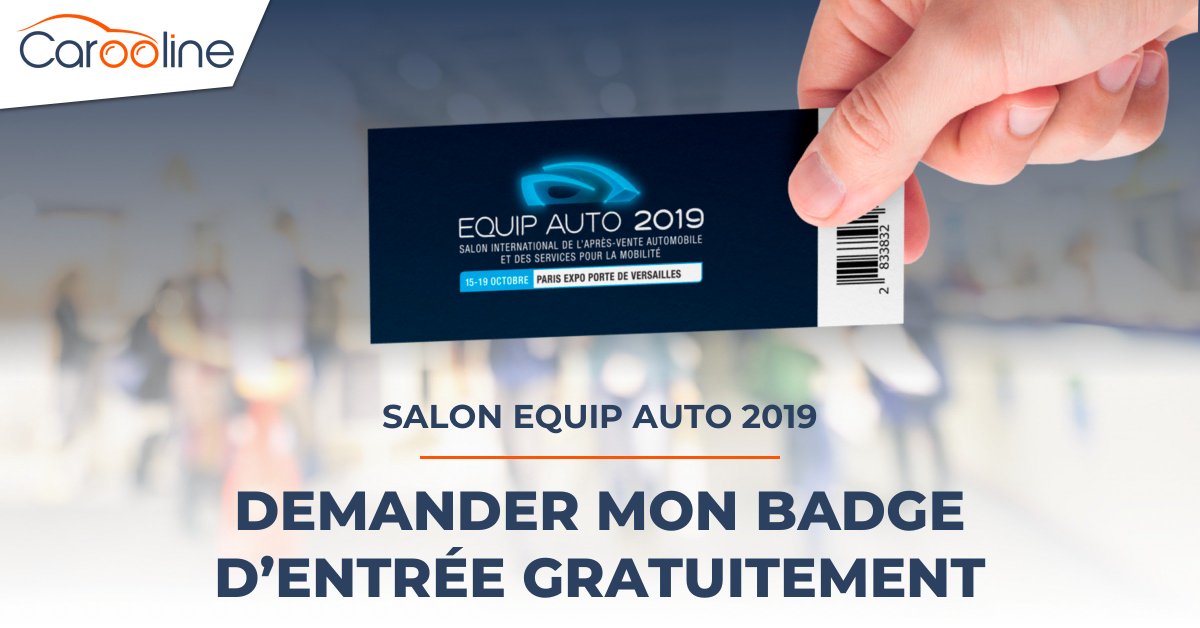 Tic ! Tac ! J-28 avant le lancement du salon #EquipAuto 2019. Vous n'avez toujours pas votre entrée, pour  rencontrer l'équipe de Carooline ?
Obtenez votre badge d'accès gratuit dès maintenant ! C'est facile et gratuit !
lnkd.in/dwUyRc5 #carooline #aftermarket