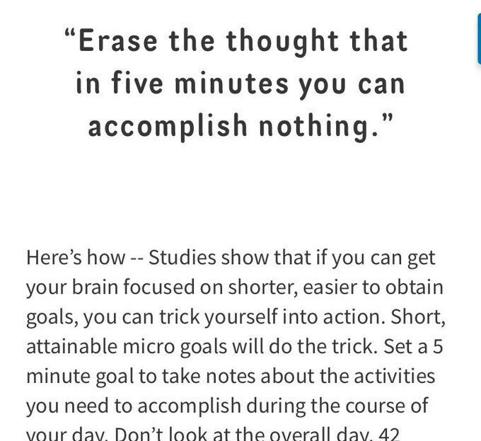 VESPAmindset's tweet photo. Struggling to get started with work? That often means (i) fear of the work or (ii) insufficient activation energy. It’s normal! Here’s a neat trick to get you started - ‘micro-goals.’ Explore with your tutor groups at #gcse #alevel https://t.co/CtFphxv9kG
