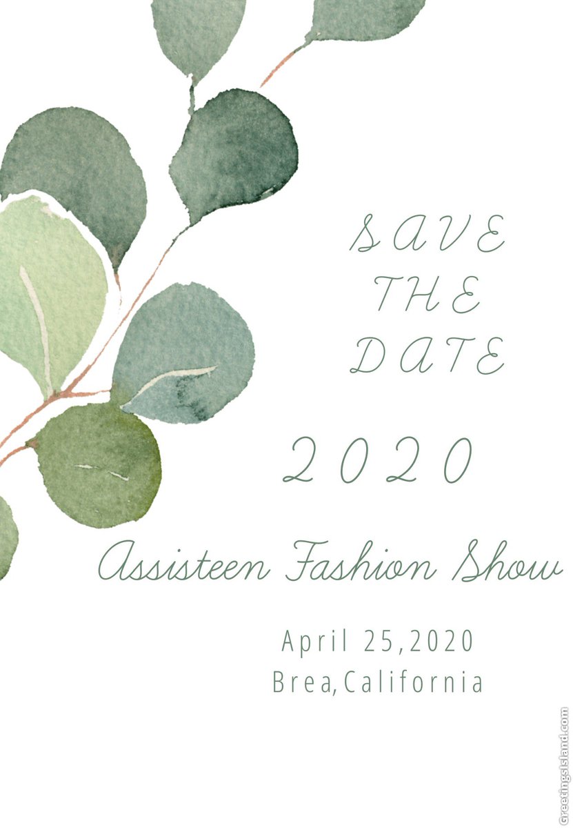 Assisteens_'s tweet photo. Did I hear Fashion Show? That’s right! Mark your Calendars for our Annual Fashion Show! https://t.co/SzERm7YUyw