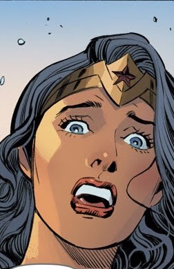 — as it opened up and parademons began pouring out. Shock took over her features as she turned to see the creatures overtaking the island. Her first instinct was to get her sisters to safety so she turned to them and yelled, “Get out of here! Get to safety! I will handle this!” —