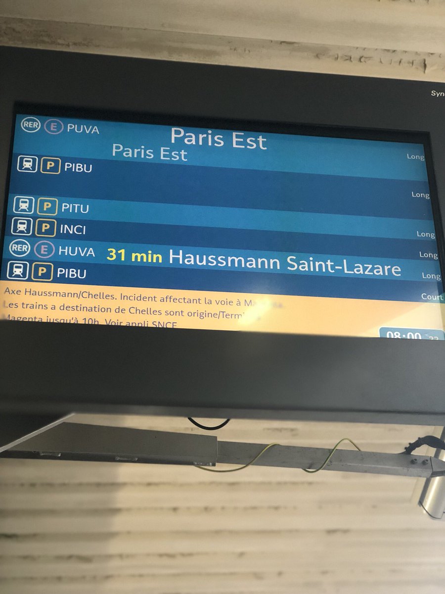 On est sur une bonne journée encore <a href="/RERE_SNCF/">RER E</a> <a href="/CollectifRERE/">Collectif RER E</a>